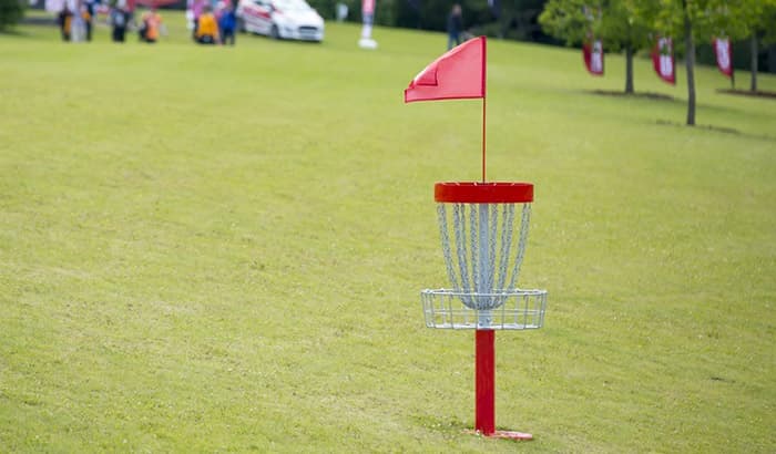 best portable disc golf basket