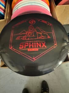 An Infinite Discs I-Blend Sphinx