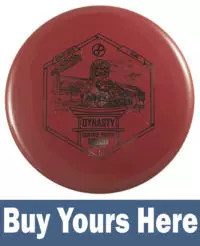 Infinite Discs Dynasty Golf Disc in red - Midranges disc golf disc