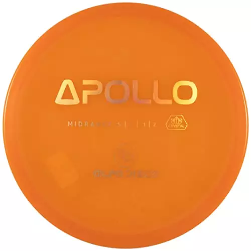 4f3137cc 45c3 5b10 ba49 920dbdb3fbd4 2 The Apollo is a straight flying midrange capable of a large variety of lines. Making this an excellent workhorse midrange for your disc golf bag. Its neutral flight allows you to force it over onto an anhyzer line, or to fly the natural flight of a hyzer line. Or, when thrown flat, for it fly straight.