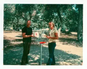prototype disc golf basket