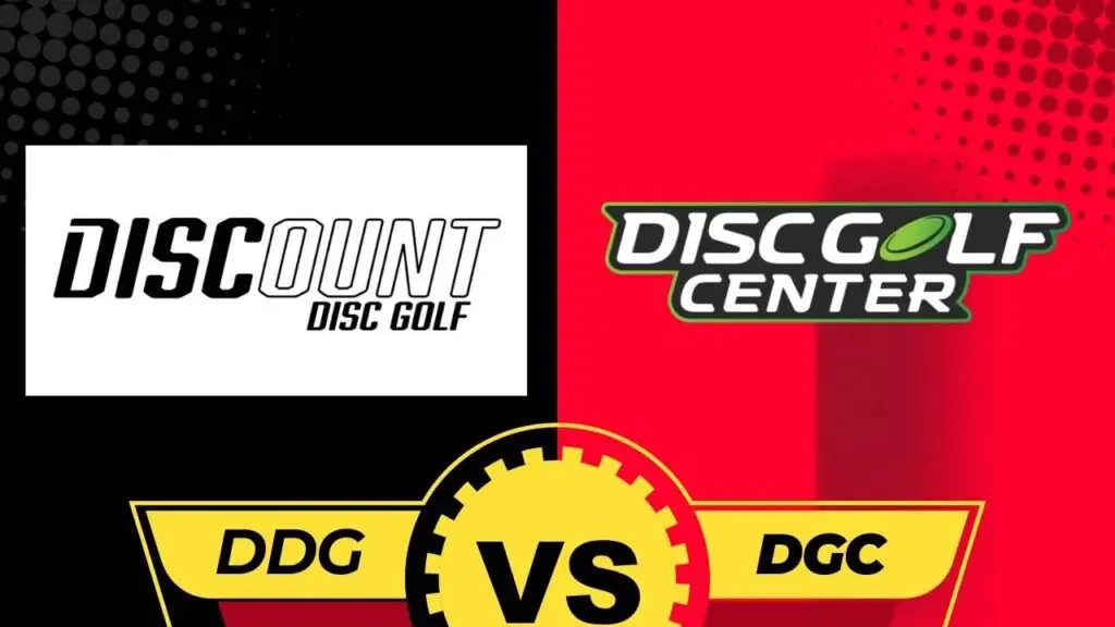 Discount Disc Golf vs Disc Golf Center Banner