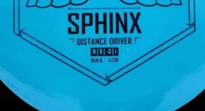understable disc golf disc sphinx