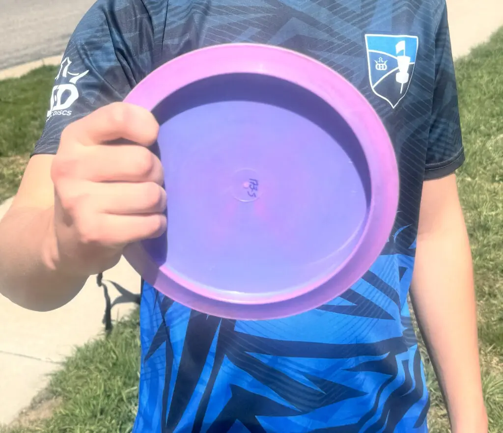 disc golf backhand power grip