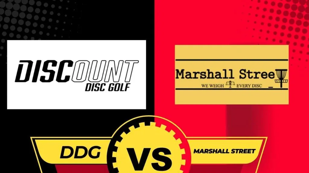 Discount Disc Golf prices versus Marshall STreet