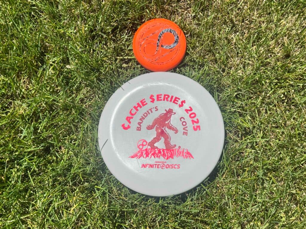 a mini marker and a disc