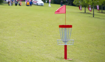 best portable disc golf basket
