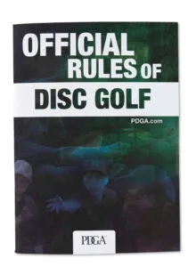 The PDGA rule booklet