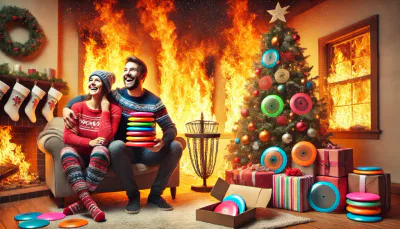 FireGiftsi Searching for the perfect gift for an intermediate disc golfer? Whether they’re flicking their way into the hobby or playing regularly, you can’t go wrong with these fire gift ideas that will light up their disc golf game (and hopefully not their living room).