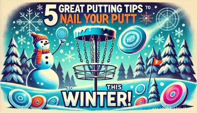 Disc golf putting tips banner