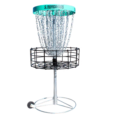 Doomsday Discs course basket with portable mount