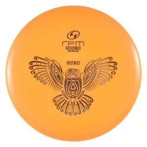 RPM Ruru Now, let's get to the fun part: the discs themselves. RPM has a range of discs that can satisfy every kind of player, from putters to midranges to drivers. These are the best selling RPM discs: