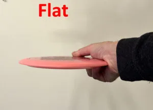 Flat release angle