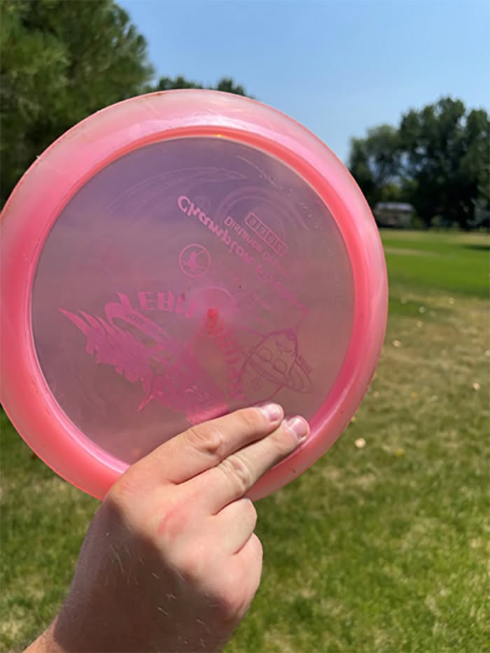 forehand disc golf