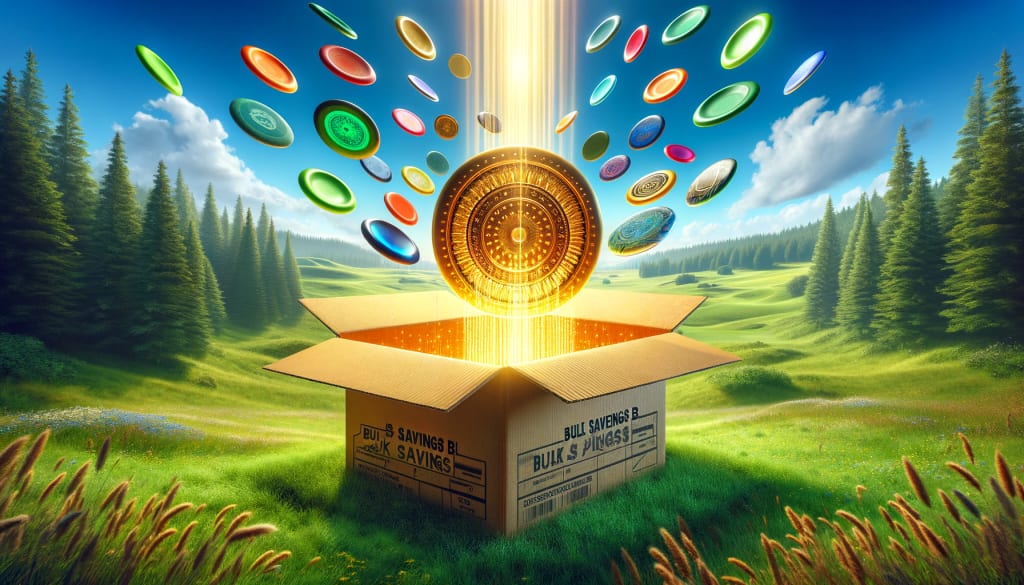 Bulk Disc Golf Savings Banner