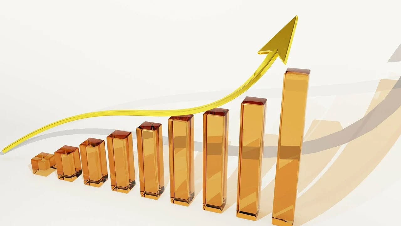 graph representing continual growth in disc golf